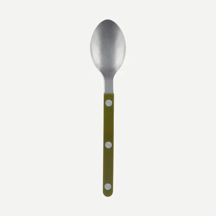 Bistrot Vintage Solid Teaspoon - Green Fern