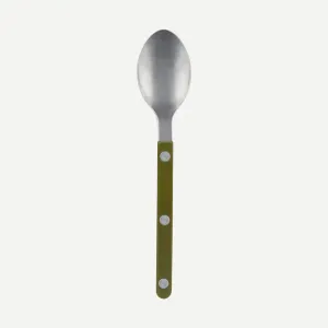 Bistrot Vintage Solid Teaspoon - Green Fern