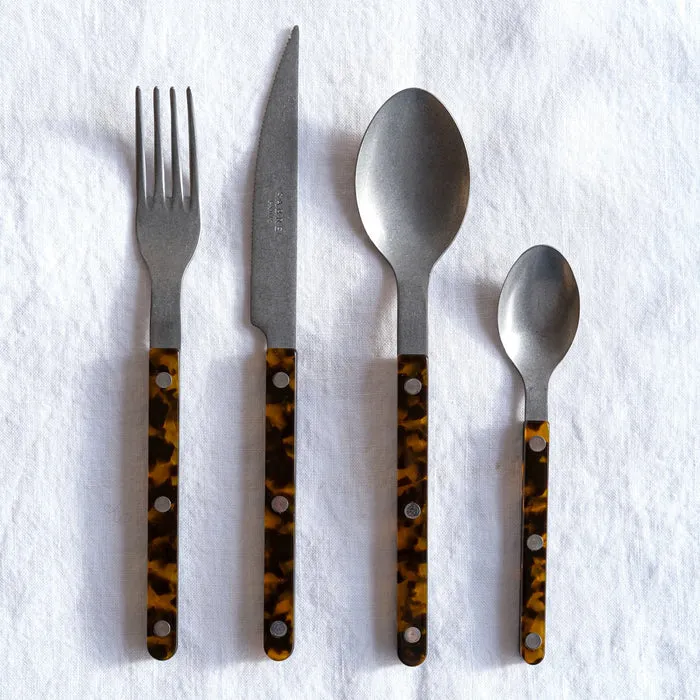 Bistrot Vintage Tortoise Dinner Knife - Faux Tortoise