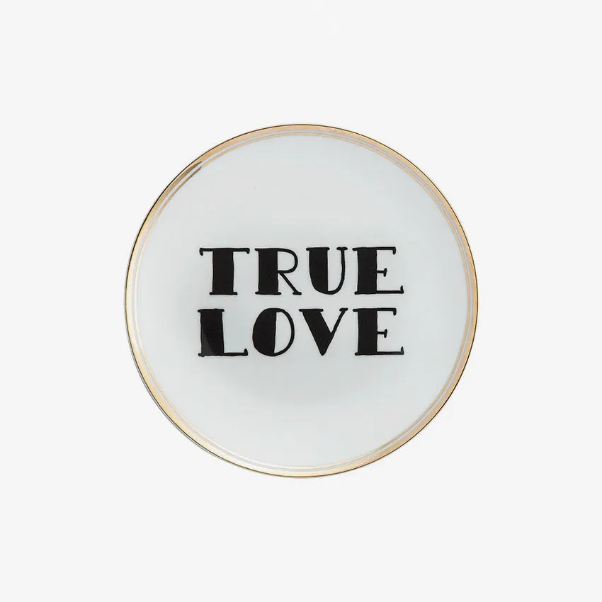 Bitossi Home | La Tavola Scomposta Plate - True Love