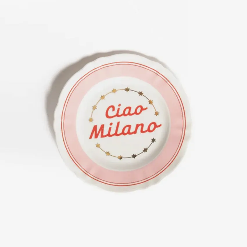 Bitossi Home | Milano Plate - Ciao Milano