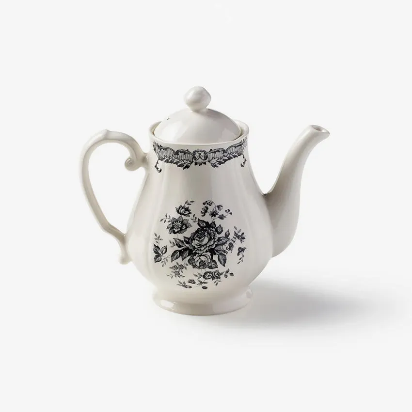Bitossi Home | "Rose" Teapot With Lid
