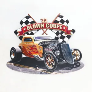BLOWN COUPE METAL ART SIGNS