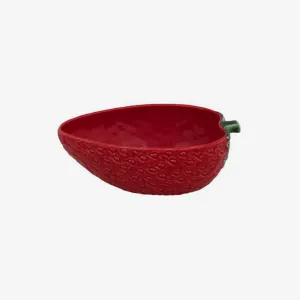 Bordallo Pinheiro | Strawberries Large Oval bowl