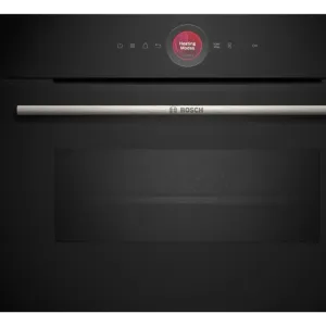 Bosch Series 8 60cm 45 litre built in single oven with microwave function | CMG7241B1B