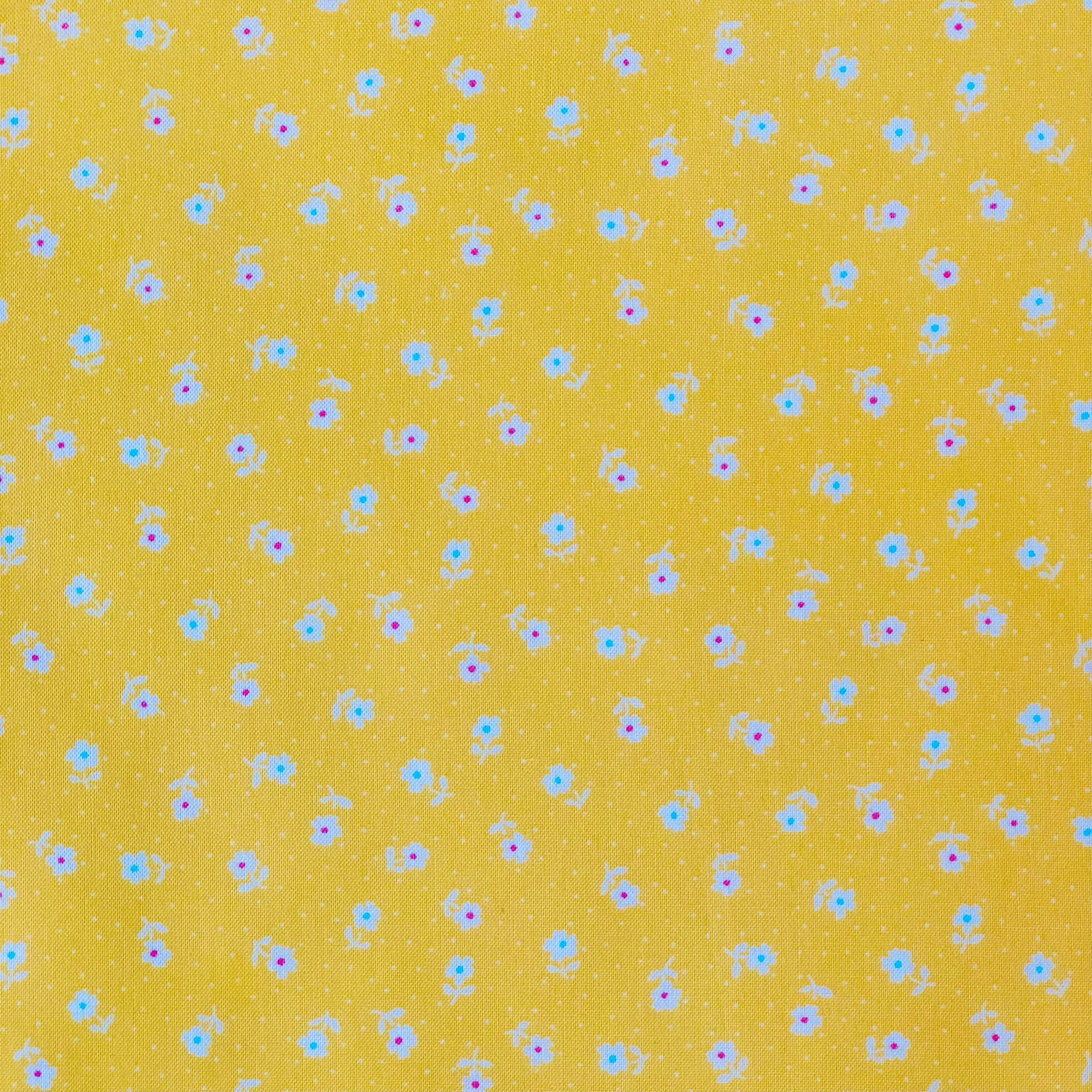 Bright Flower - Yellow - Atsuko Matsuyama - 30's Collection - Yuwa