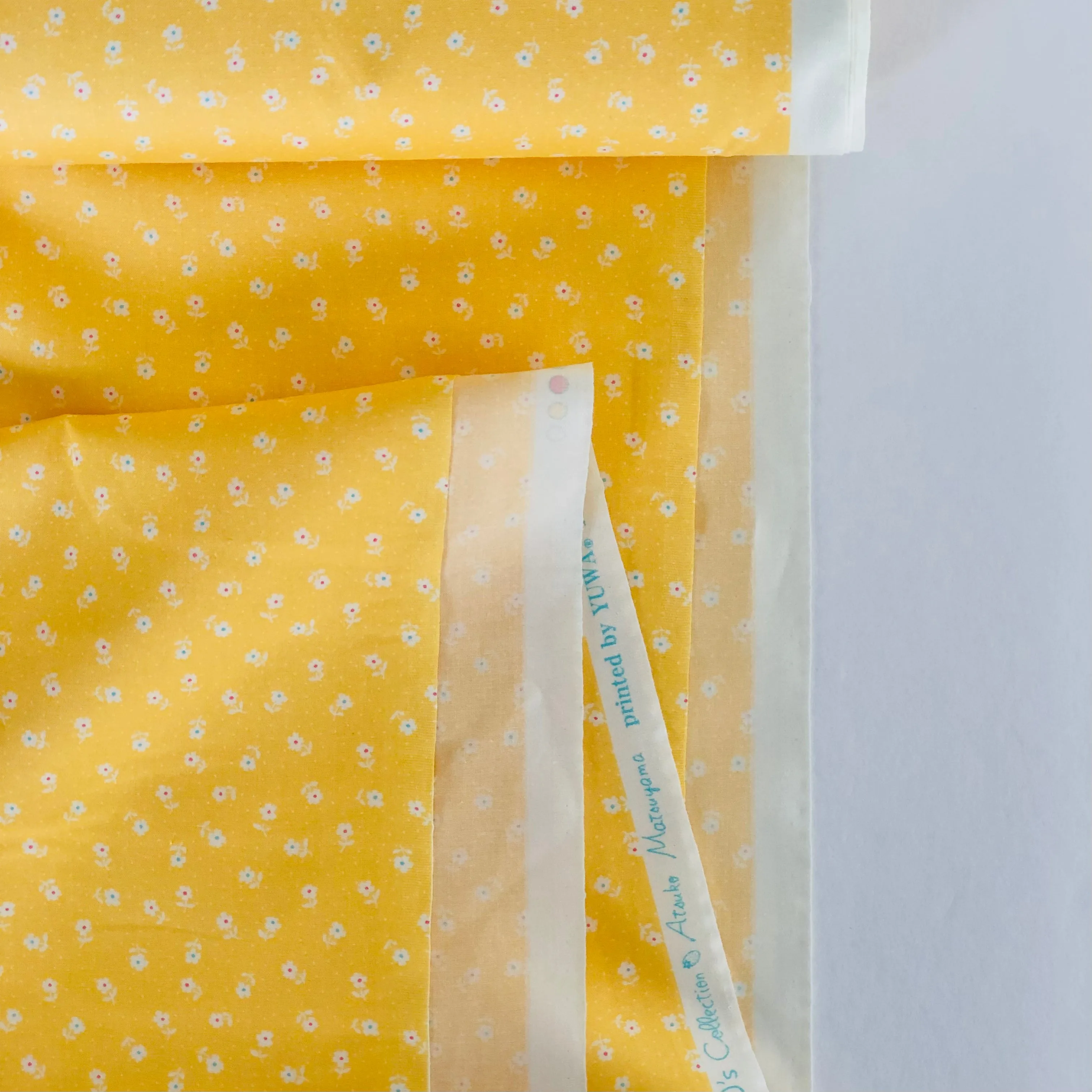 Bright Flower - Yellow - Atsuko Matsuyama - 30's Collection - Yuwa