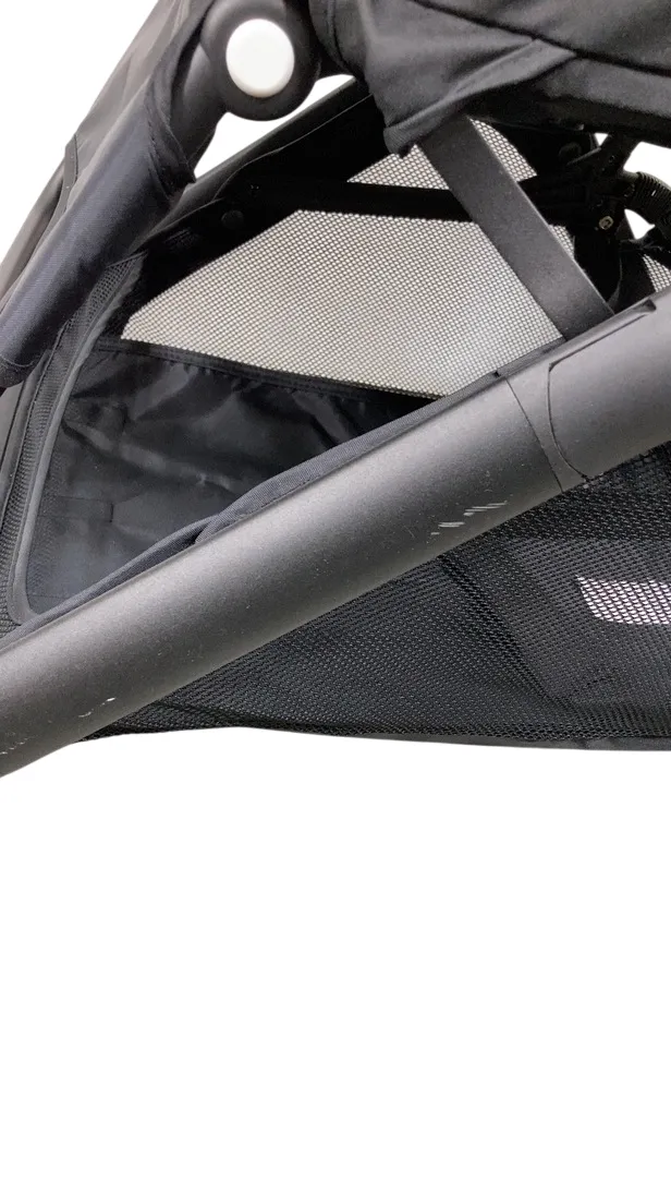 Bugaboo Butterfly Stroller, 2024, Black, Midnight Black, Midnight Black