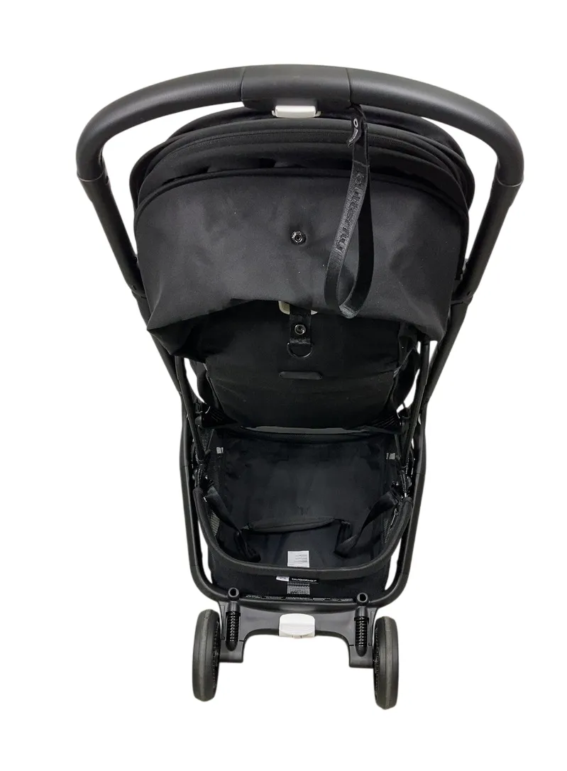 Bugaboo Butterfly Stroller, 2024, Black, Midnight Black, Midnight Black