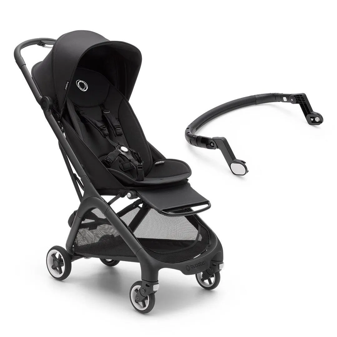 Bugaboo Butterfly Travel Pushchair - Black/Midnight Black