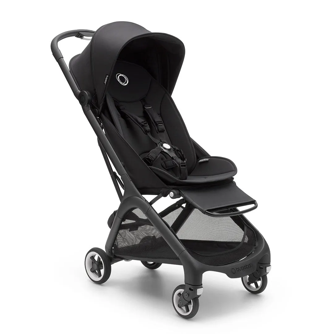 Bugaboo Butterfly Travel Pushchair - Black/Midnight Black