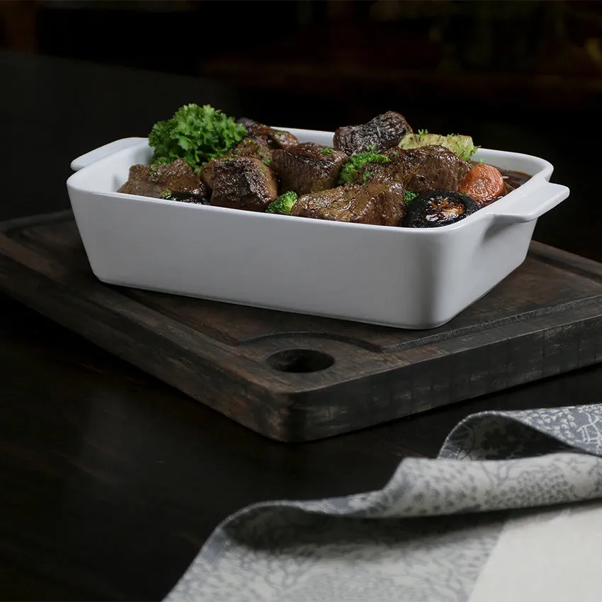 Calaisio | Rectangular Casserole Stoneware Roaster