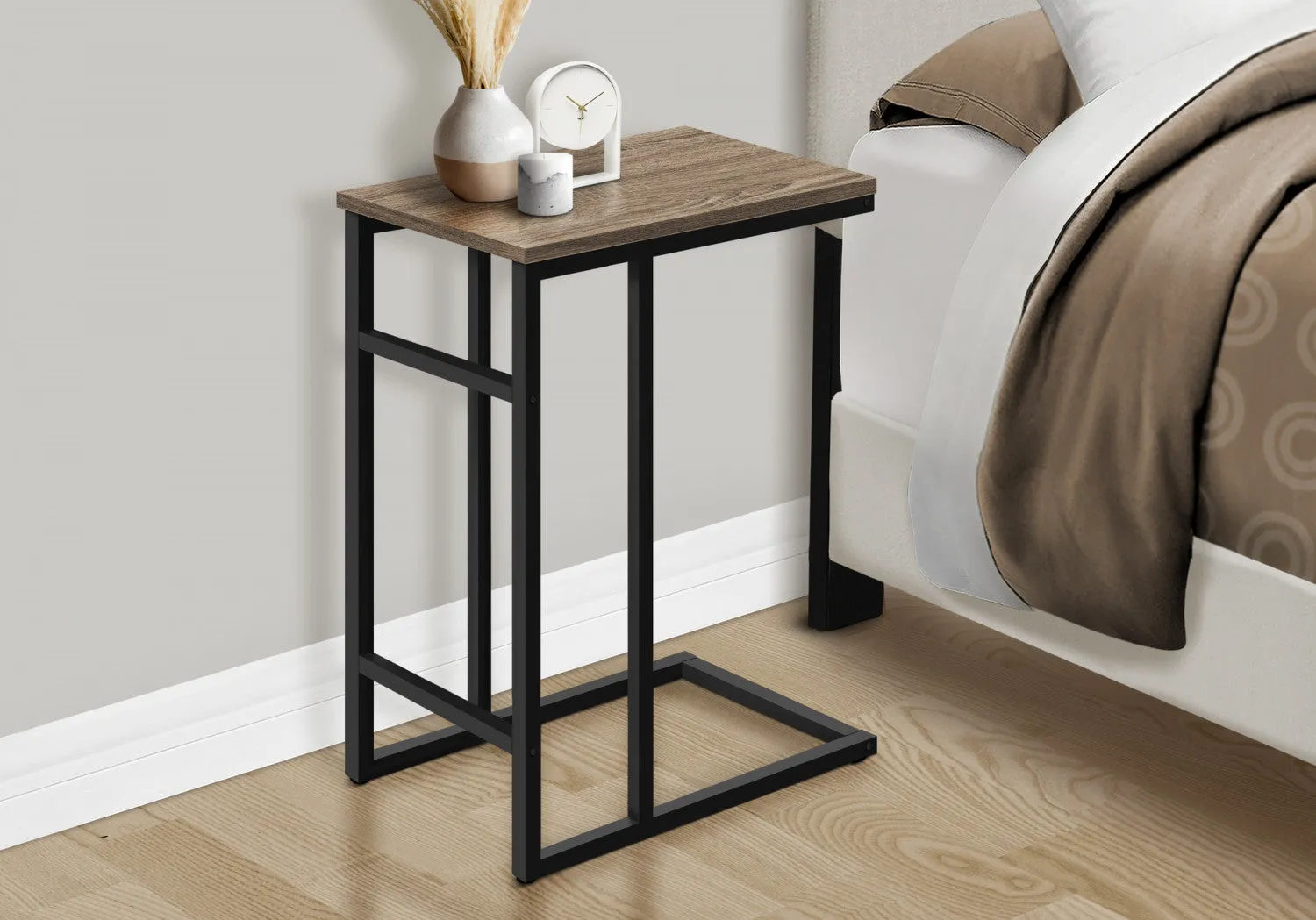Calen Side Table - Taupe