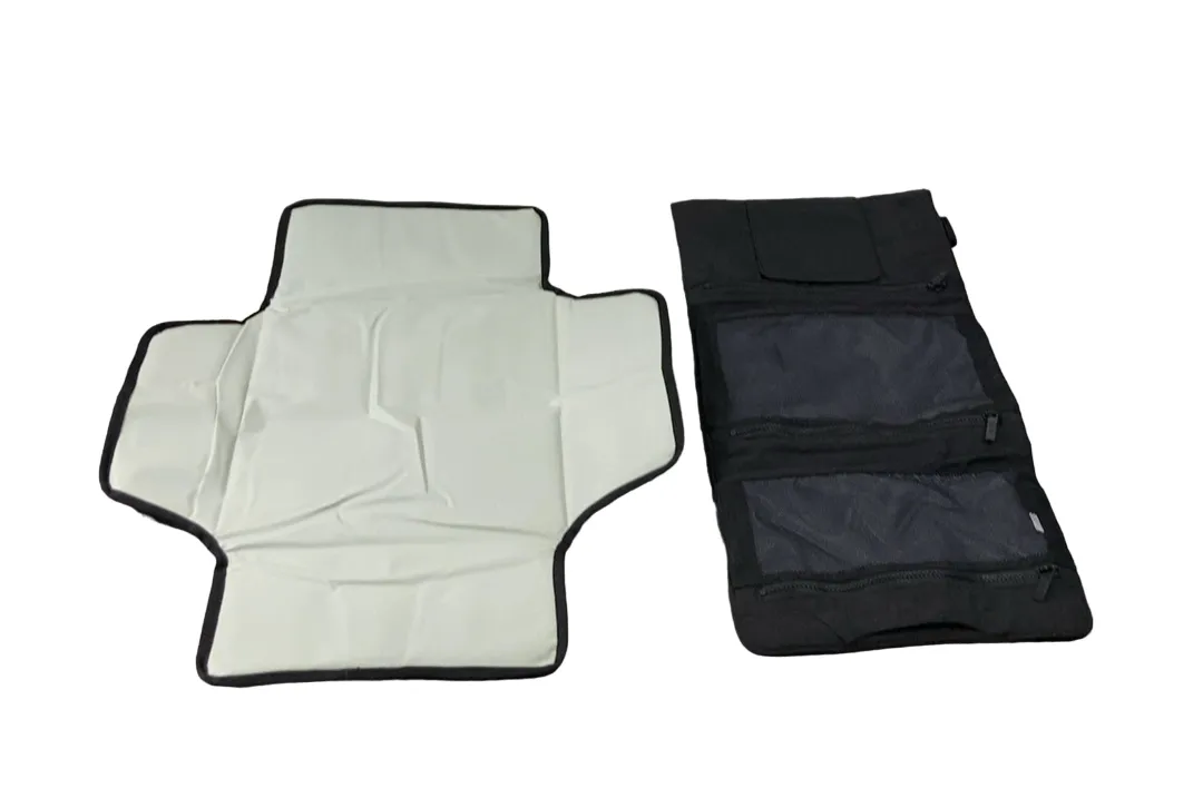 Calpak Portable Changing Pad Clutch, Black