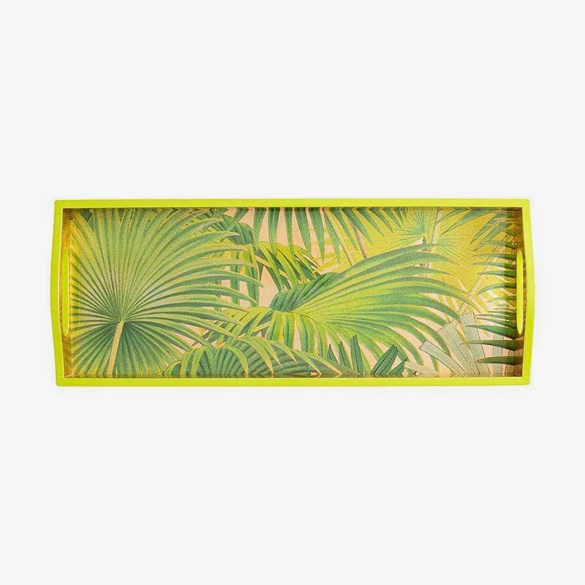 Caspari | Palm Fronds Gold Trays