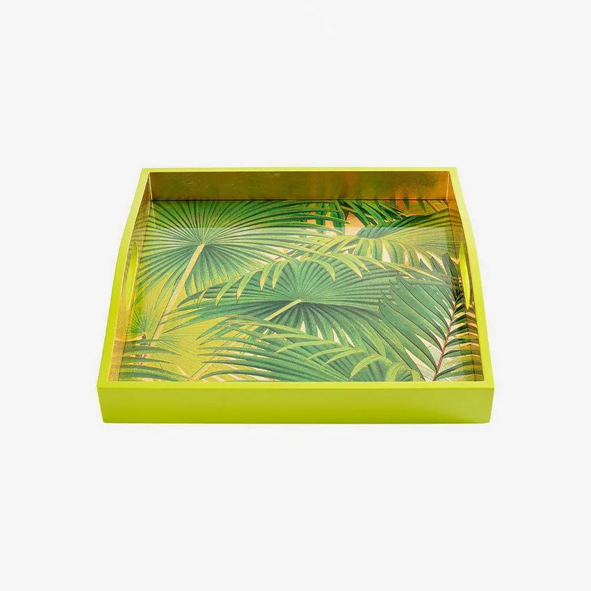 Caspari | Palm Fronds Gold Trays