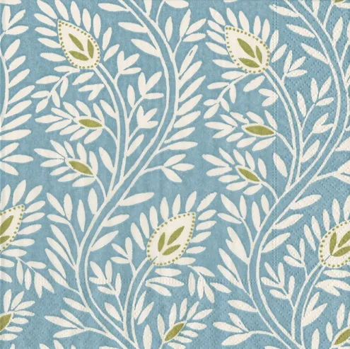 Caspari | Samsara Stone Blue Napkin