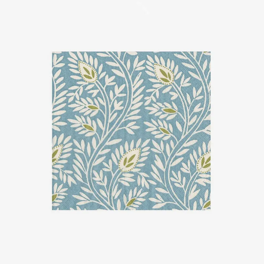 Caspari | Samsara Stone Blue Napkin