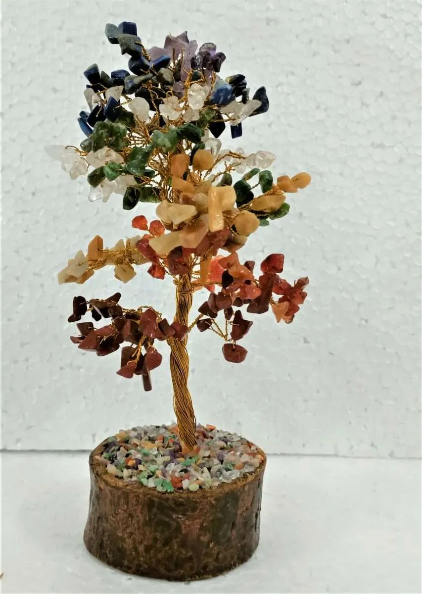 CHAKRA CRYSTAL GEM TREE