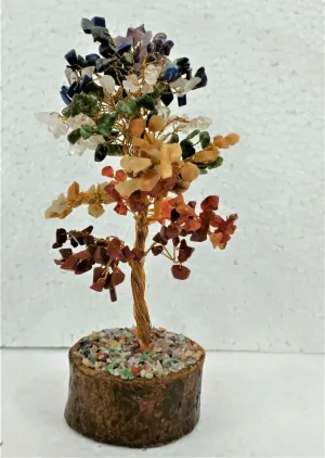 CHAKRA CRYSTAL GEM TREE