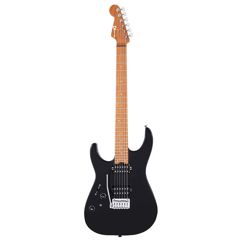 Charvel - Pro-Mod DK24 HH 2PT CM LH, Caramelized Fingerboard, Gloss Black