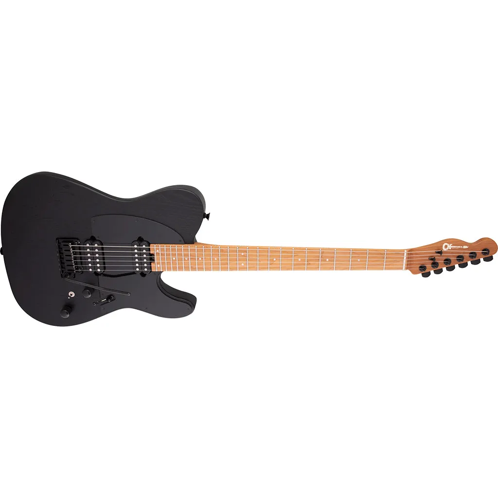 Charvel Pro-Mod So-Cal Style 2 - Black Ash - Caramelised Maple