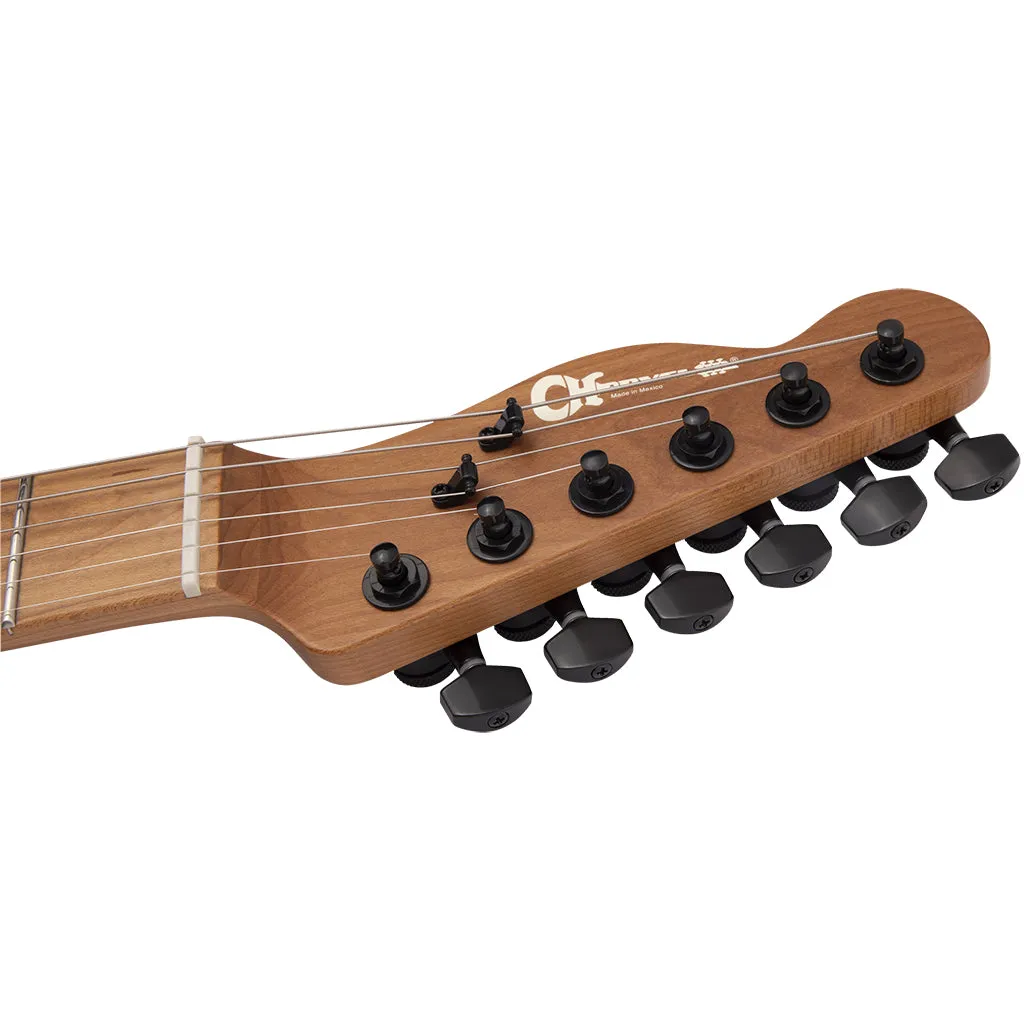 Charvel Pro-Mod So-Cal Style 2 - Black Ash - Caramelised Maple