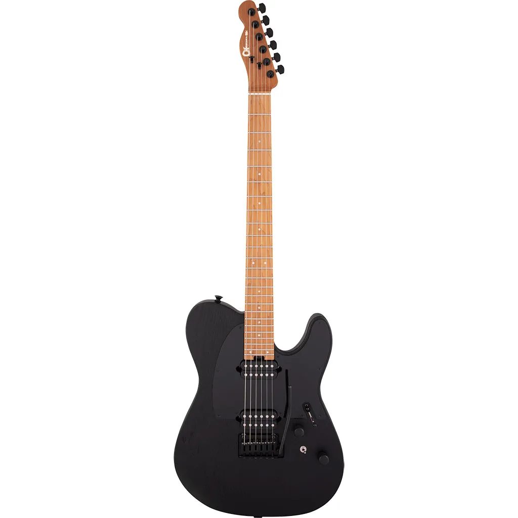 Charvel Pro-Mod So-Cal Style 2 - Black Ash - Caramelised Maple