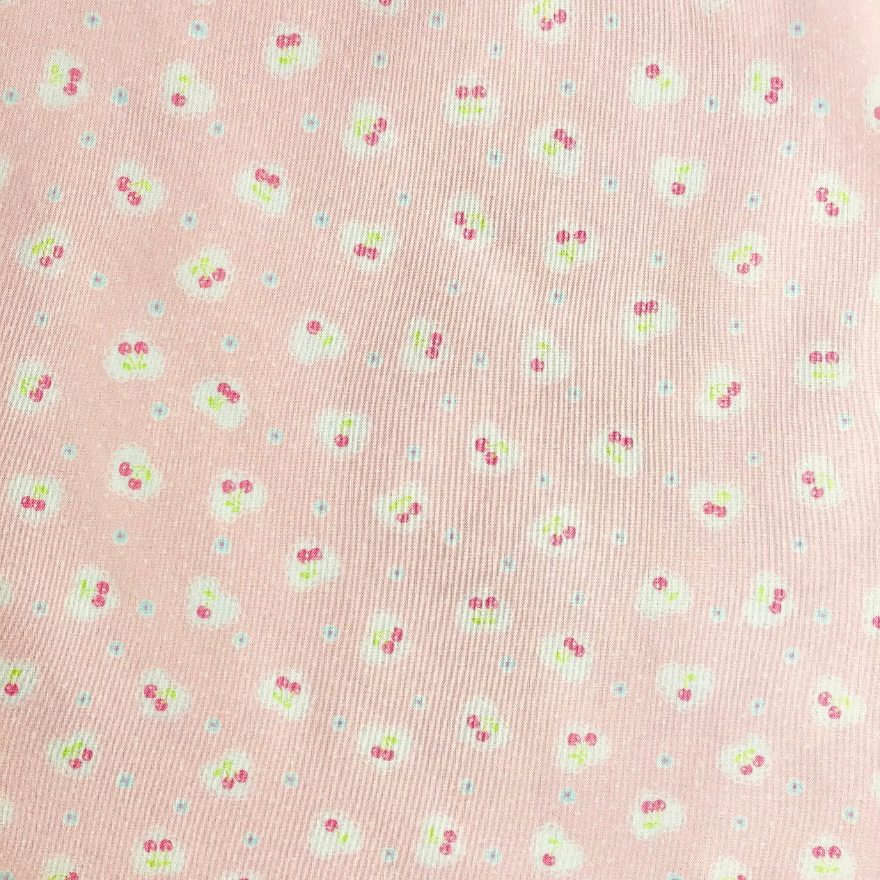 Cherry Heart - Light Pink - Atsuko Matsuyama - 30's Collection - Yuwa