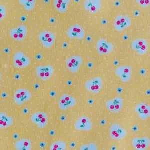 Cherry Heart - Yellow - Atsuko Matsuyama - 30's Collection - Yuwa