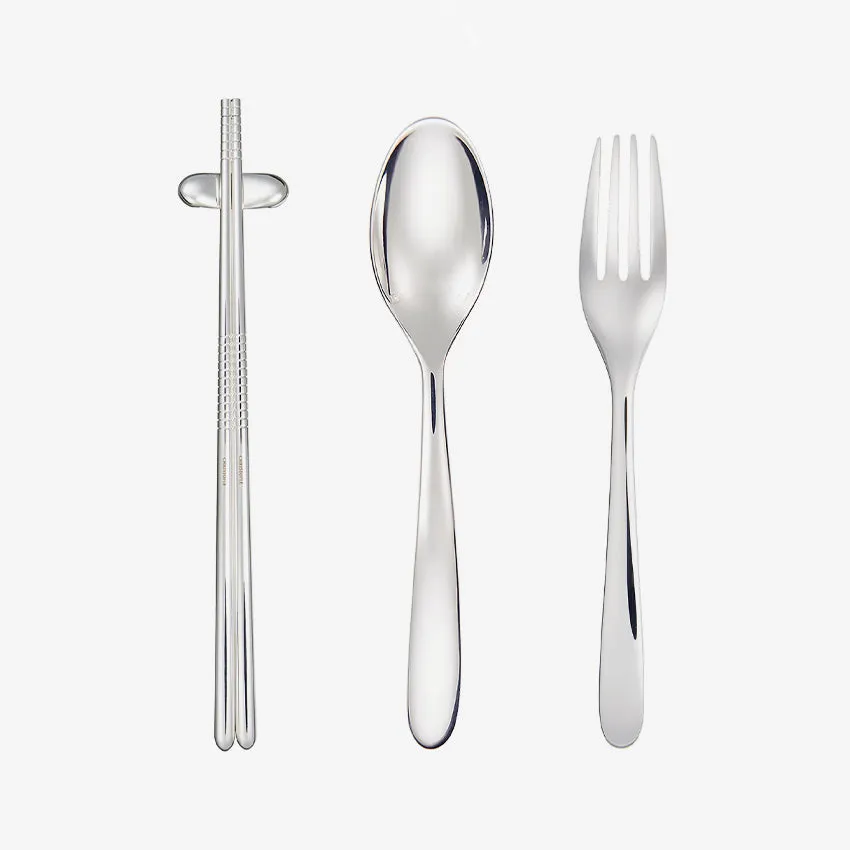Christofle | 24-Pc Silver-plated Mood Asia Flatware Set