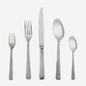 Christofle | Osiris Flatware Set 5 Pcs Stainless Steel