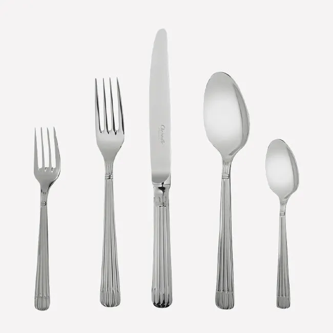 Christofle | Osiris Flatware Set 5 Pcs Stainless Steel