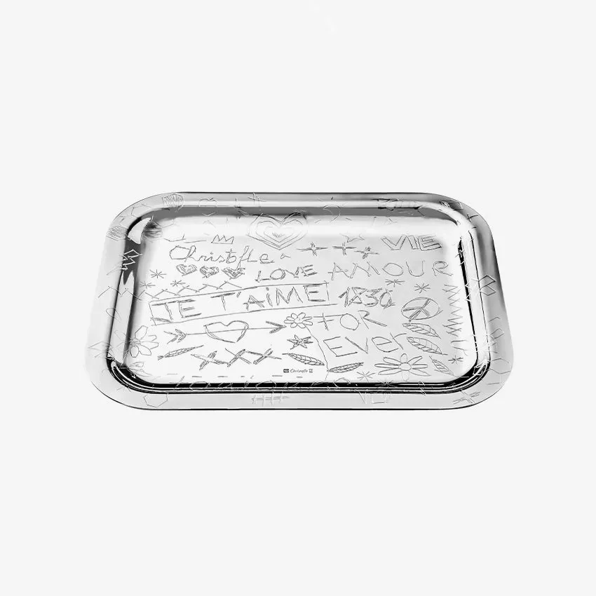 Christofle | Silver-Plated Graffiti Tray