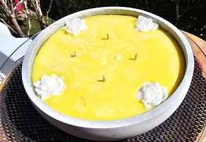 CITRONELLA CONCRETE IN/OUTDOOR CANDLE