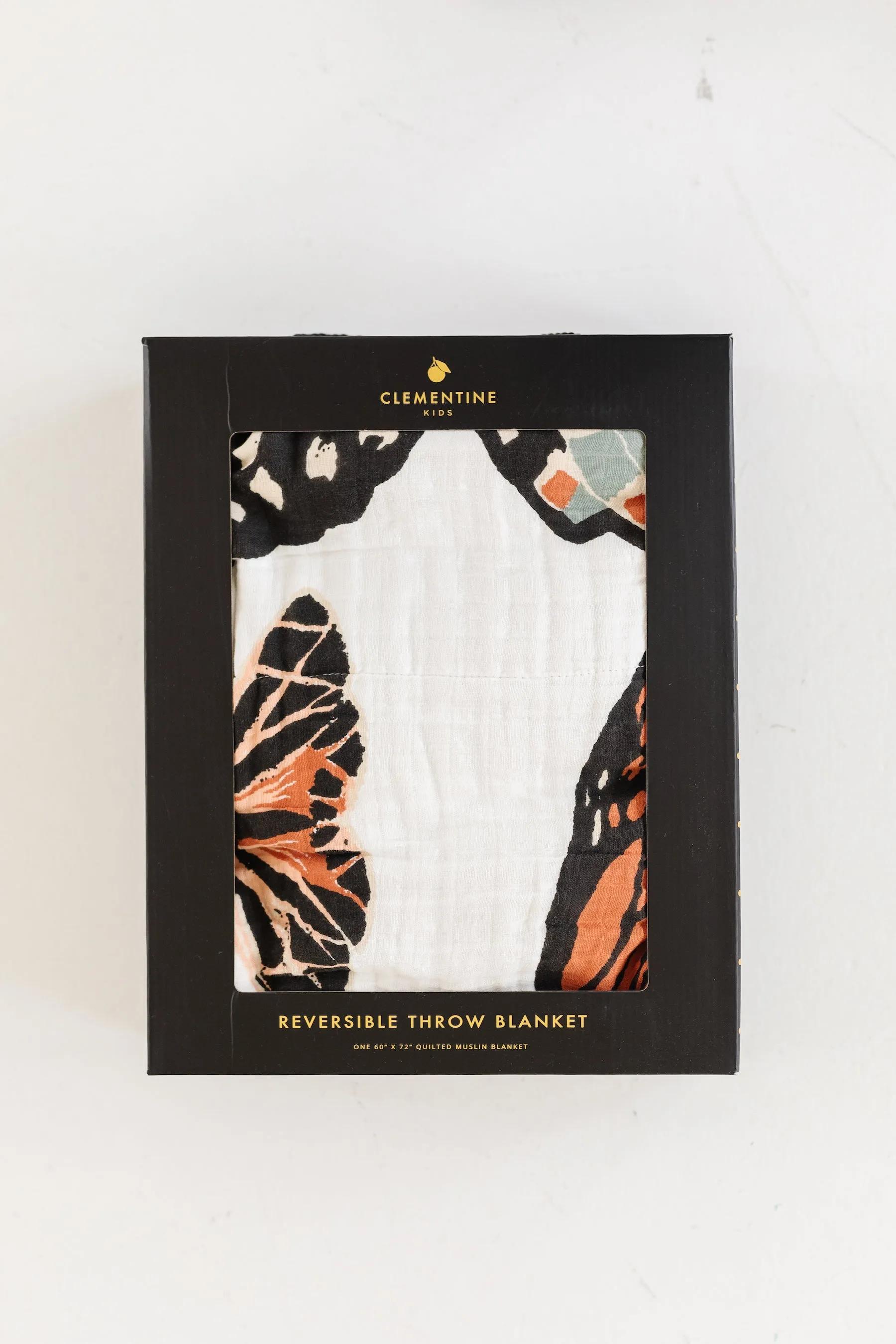 Clementine Kids Large Butterfly Collector Throw Blanket