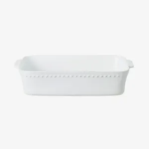 Costa Nova | Pearl White Rectangle Baker Large