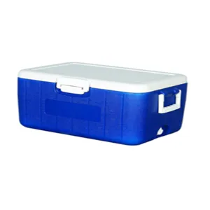 Creeper Cooler 35L with Handle White/Blue