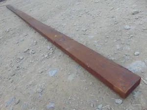 Creosoted Fence Rail 11' 10" x 3.5 x 1.5