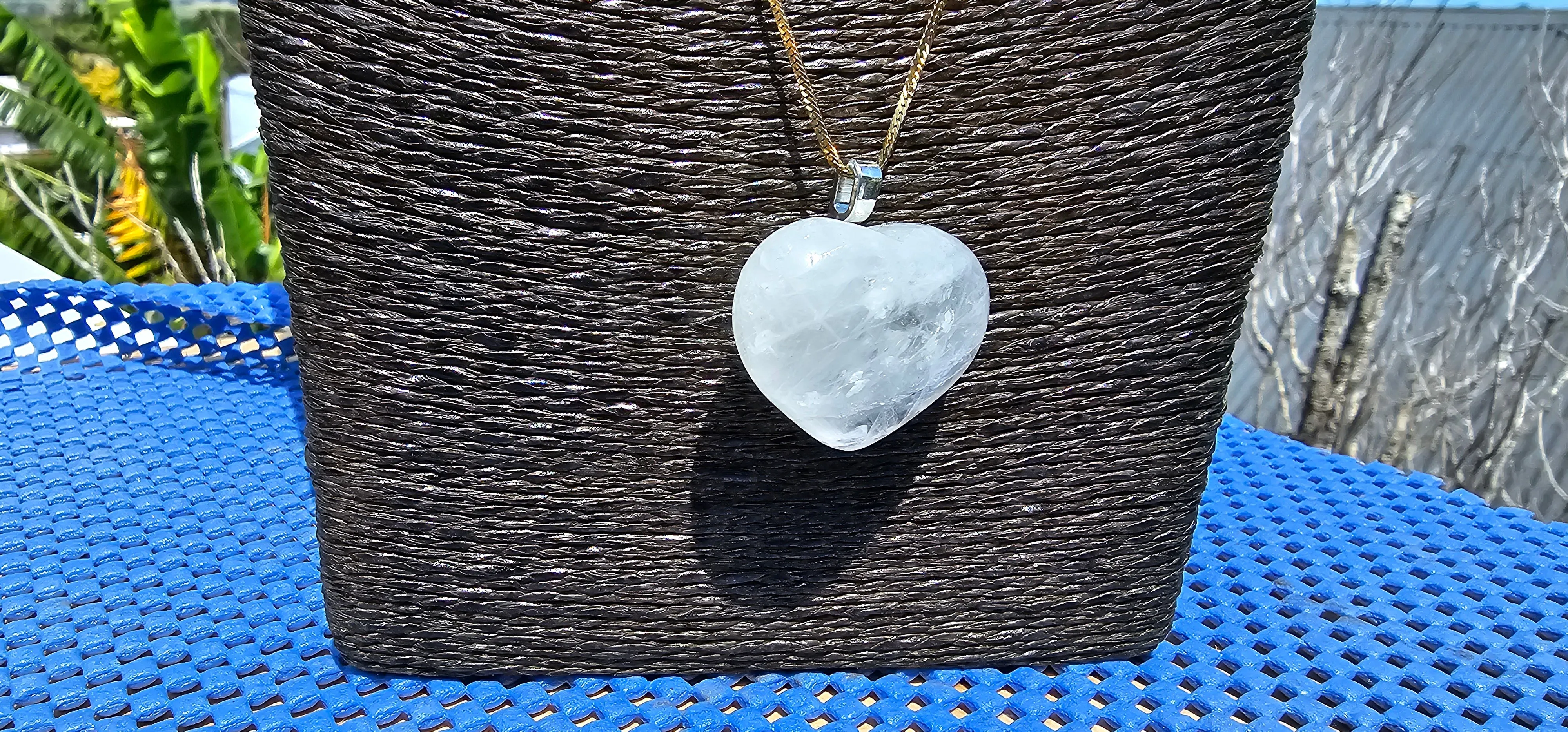 CRYSTAL HEART PENDANTS