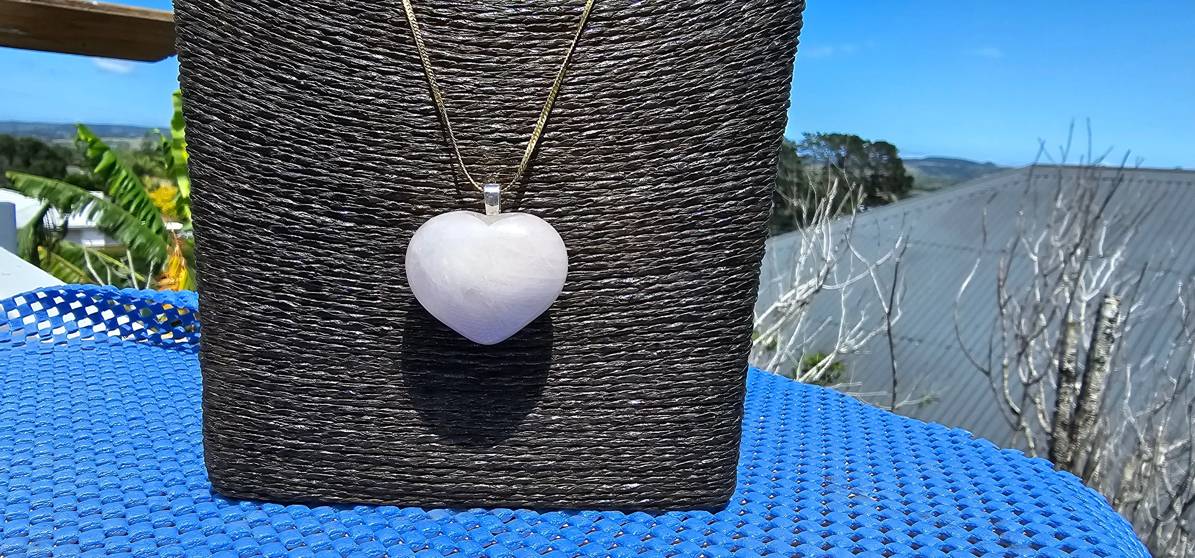 CRYSTAL HEART PENDANTS
