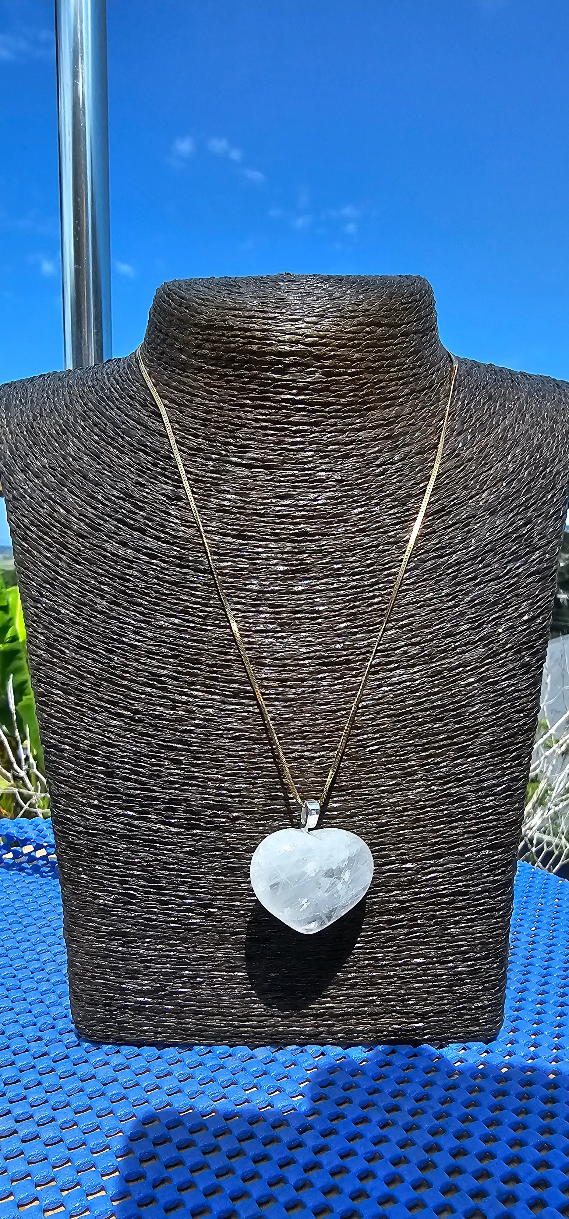 CRYSTAL HEART PENDANTS