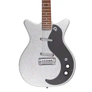 Danelectro '59M NOS  Silver Metal Flake
