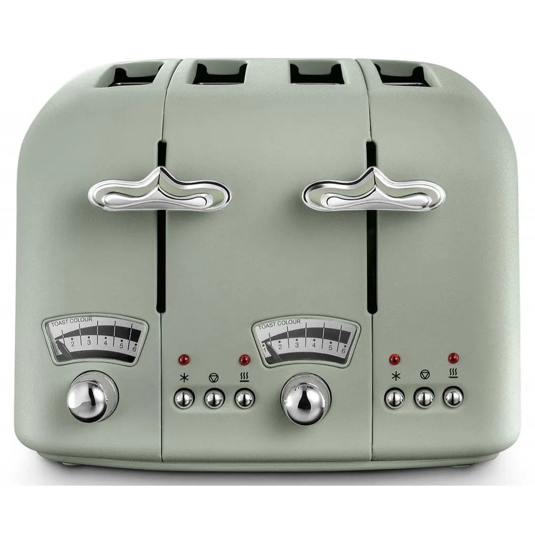 DeLonghi Argento Toaster | Flora Green