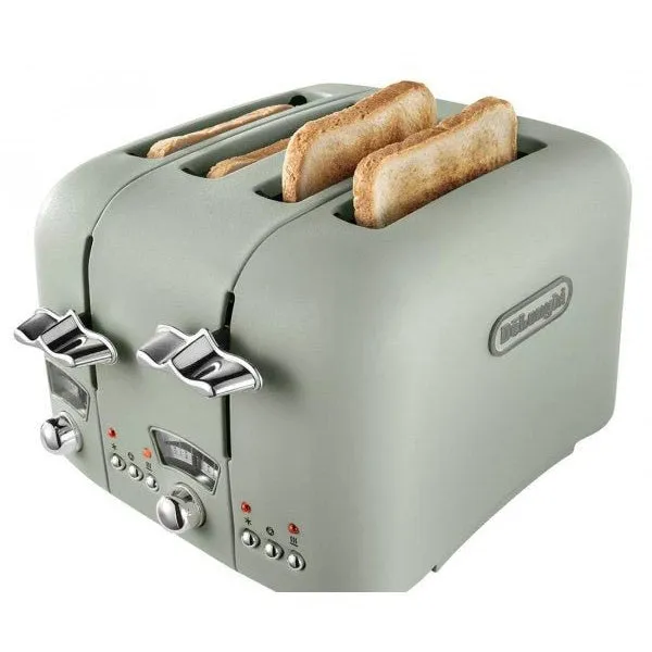 DeLonghi Argento Toaster | Flora Green
