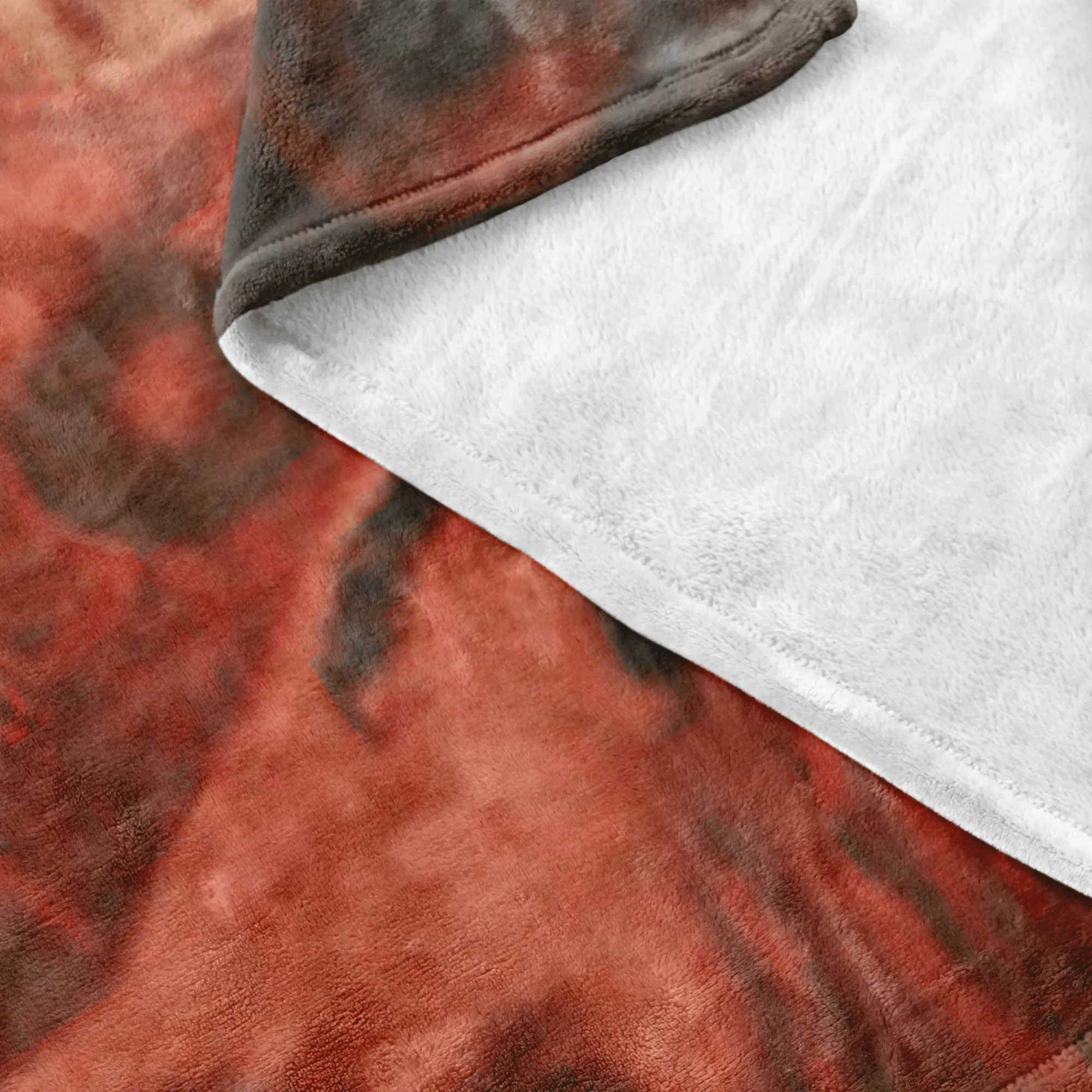 Demon at the Mouth of Hell Fleece Blanket