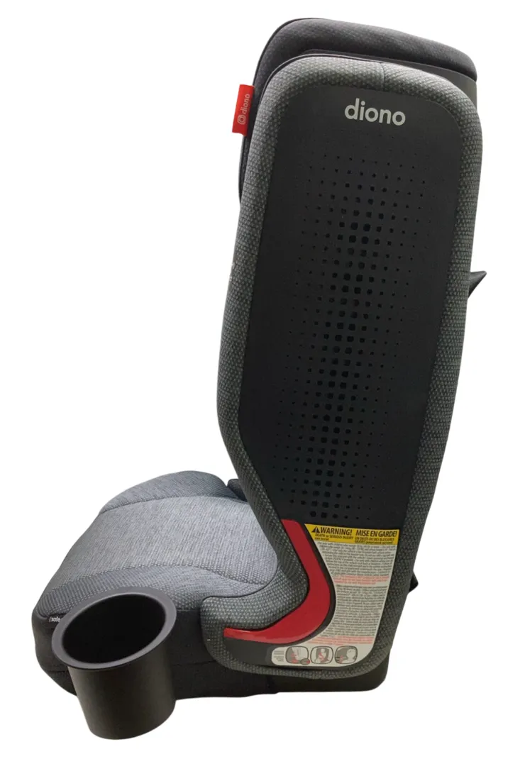 Diono Monterey 5iST FixSafe Booster Seat, 2021, Gray Slate