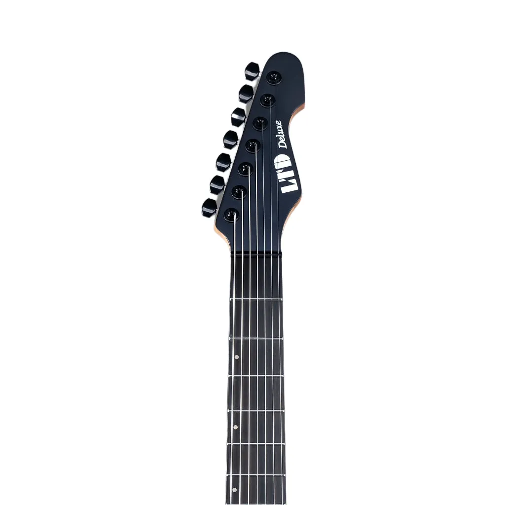 ESP LTD TE-1007 Baritone Electric Guitar - Black Blast