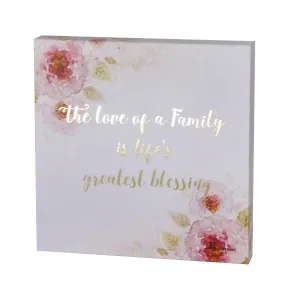 FAMILY PLAQUE