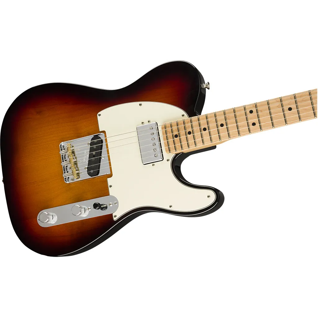 Fender American Performer Tele Hum - 3 Tone Sunburst - Maple Neck